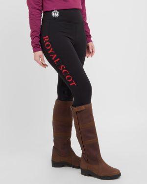 Royal Scot Women's Harper Winter Tights, Black