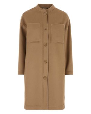 'S Max Mara Camel Wool Miriam Coat