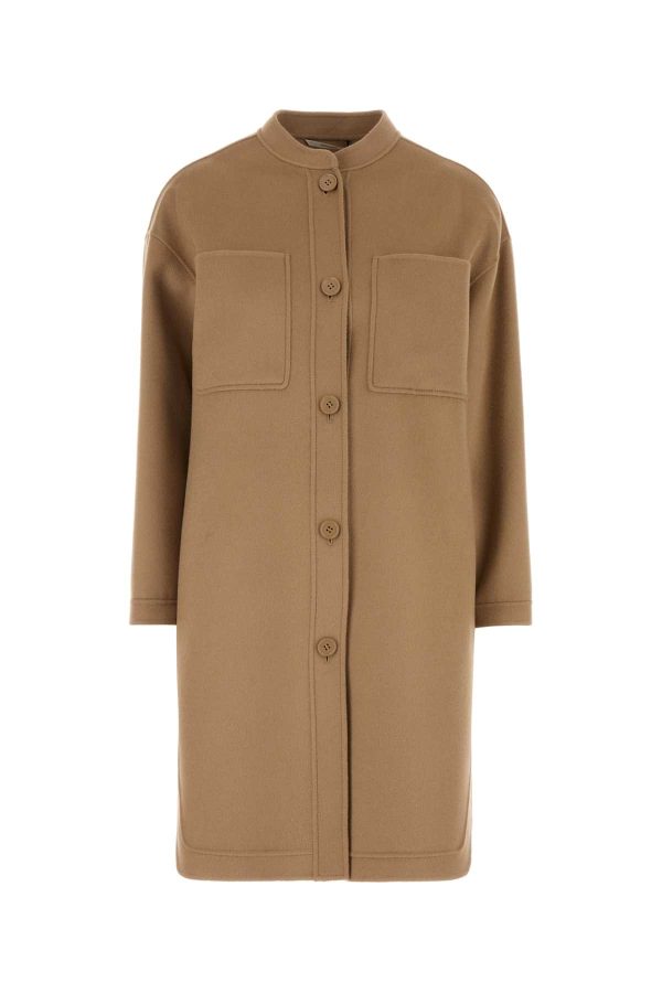 'S Max Mara Camel Wool Miriam Coat