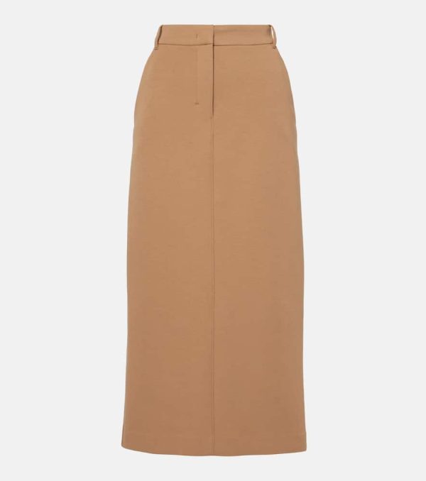 'S Max Mara Como cotton-blend pencil skirt