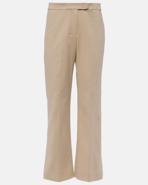 'S Max Mara Conico cotton-blend flared pants