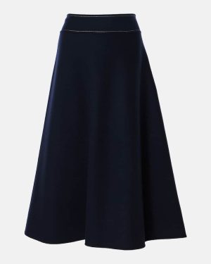 'S Max Mara Nevada wool midi skirt
