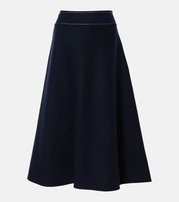 'S Max Mara Nevada wool midi skirt