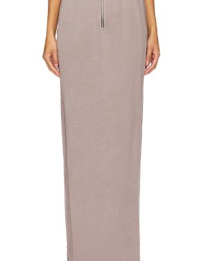 SAMI MIRO VINTAGE Porterhouse Maxi Skirt in Grey. Size XS.