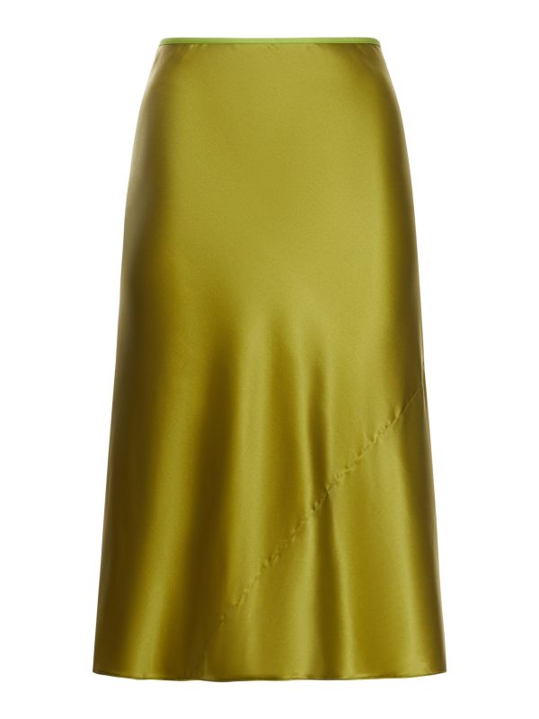 SATIN MIDI SKIRT - Dries Van Noten - Woman