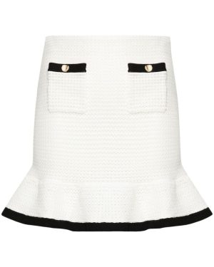 SELF PORTRAIT Crochet Mini Skirt