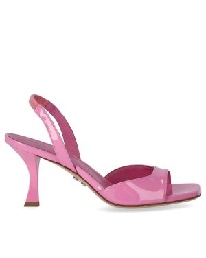 SERGIO LEVANTESI IRENE PINK HEELED SANDAL