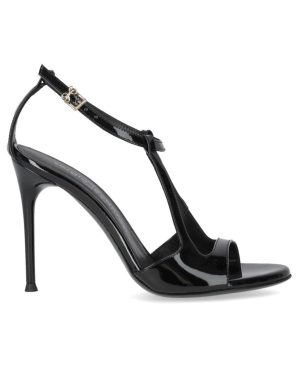 SERGIO LEVANTESI RYANA BLACK HEELED SANDAL