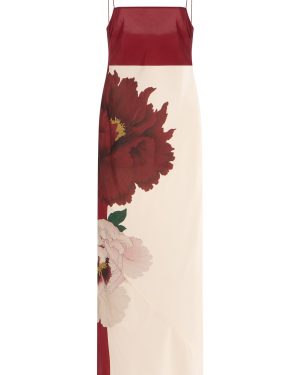 SIR - Florian Slip Dress - Burgundy - 1 - Moda Operandi