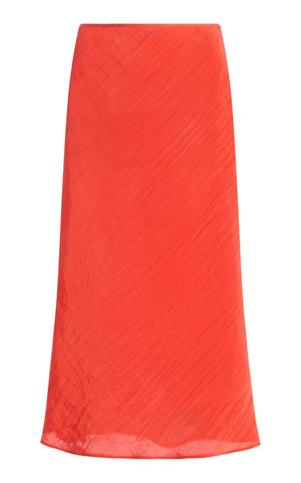 SIR - Ligera Maxi Skirt - Orange - 0 - Moda Operandi