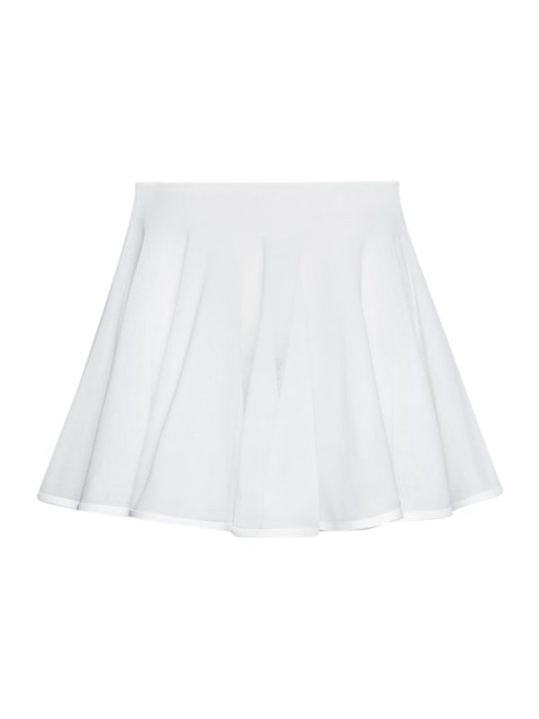 SKATER SKIRT IN THIN KNIT - Alaia - Woman