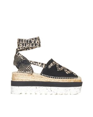 STELLA MCCARTNEY | Gaia canvas platform espadrilles | Women | 37