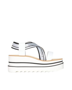 STELLA MCCARTNEY | Sneakelyse canvas and alter nappa sandals | Women | 39