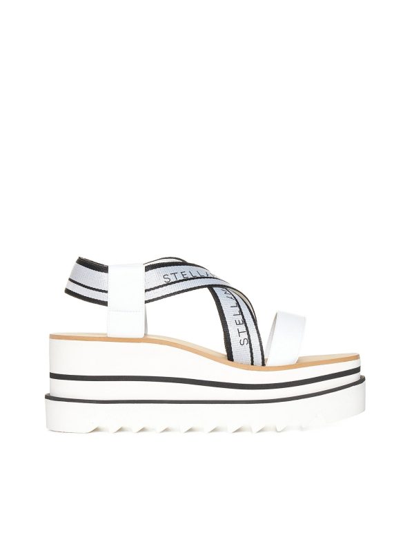 STELLA MCCARTNEY | Sneakelyse canvas and alter nappa sandals | Women | 39