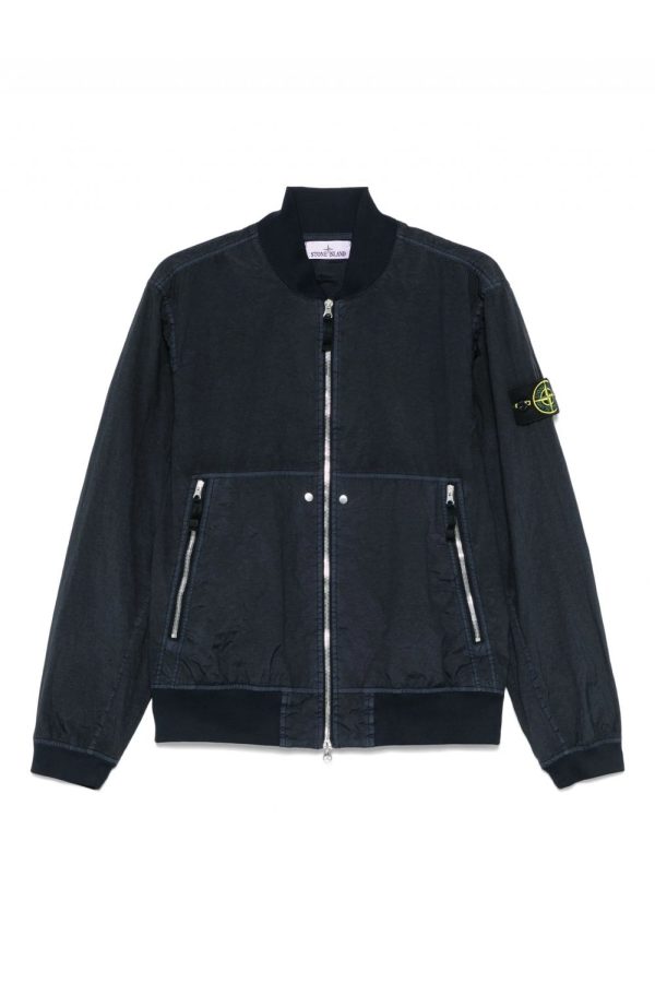 STONE ISLAND 4100019 BOMBER JACKET Size: L, colour: NAVY