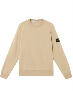 STONE ISLAND COMPASS 6100044 SWEATSHIRT Size: XXL, colour: DESERT