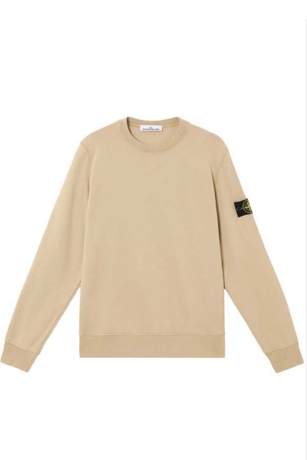 STONE ISLAND COMPASS 6100044 SWEATSHIRT Size: XXL, colour: DESERT