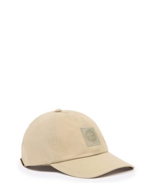 STONE ISLAND GHOST S00F1 PATCH LOGO CAP colour: BEIGE