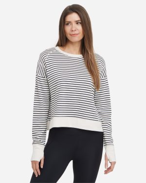 SWEATY BETTY Women's After Class Crop Sweatshirt, Black