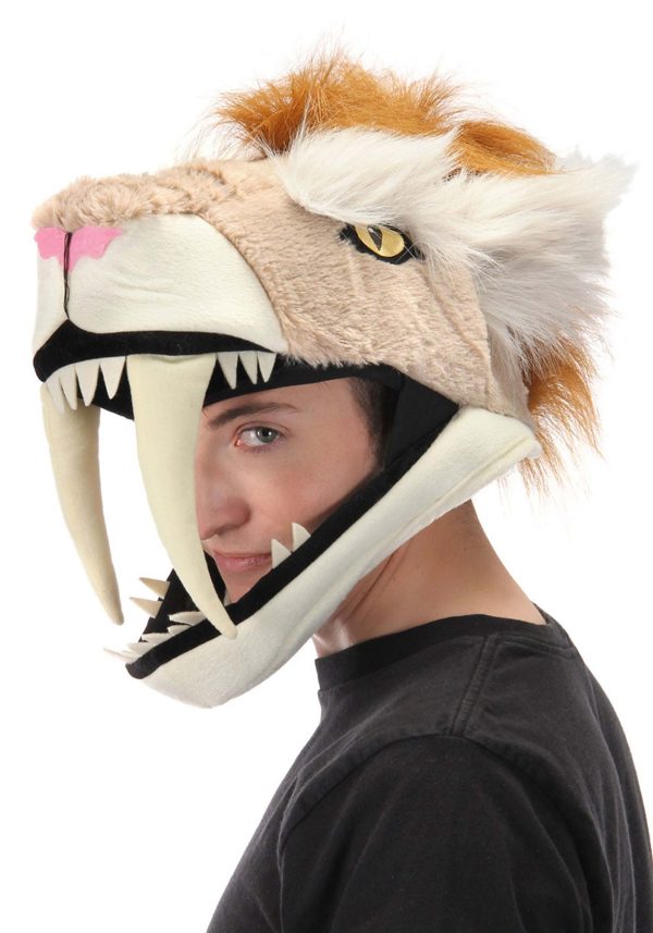Sabertooth Jawesome Hat Fancy Dress Costume Accessory
