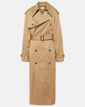 Saint Laurent Cotton gabardine trench coat