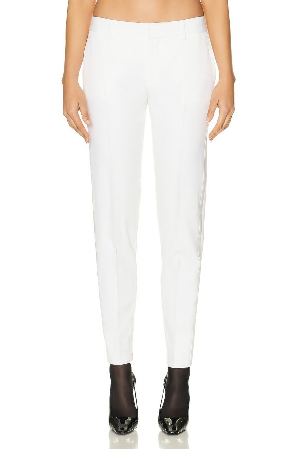Saint Laurent Skinny Pant in Shell - White. Size 36 (also in ).