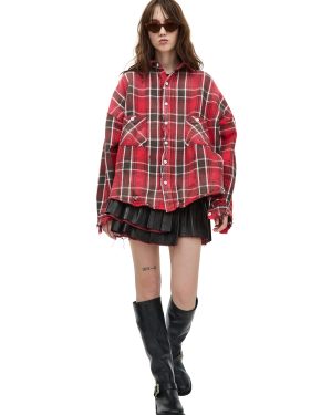Saint Mxxxxxx Plaid flannel shirt
