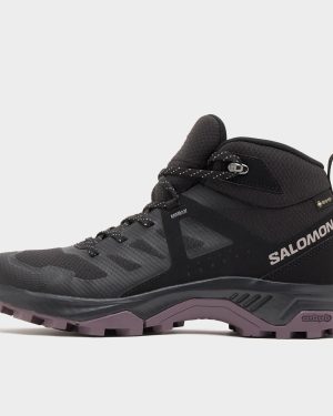 Salomon Women's Exeo GORE-TEX Mid Hiking Boots, Black