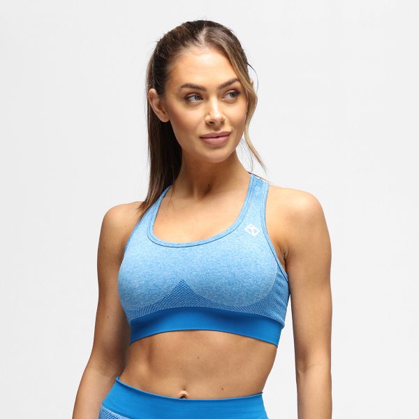 Sapphire Seamless Bra, XS / Blue