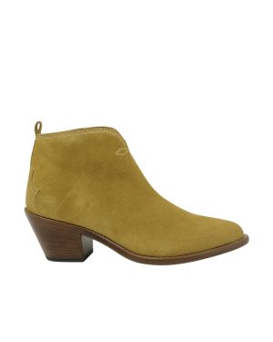 Sartore Suede Beige Ankle Boots