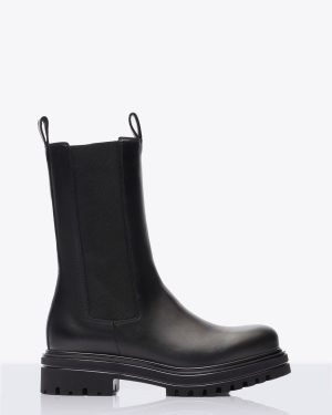 Scarosso Naomi Chelsea Boots - Woman Boots Black Eu - 38
