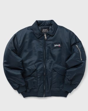 Schott NYC DANWRS JACKET women Bomber Jackets blue in size:L