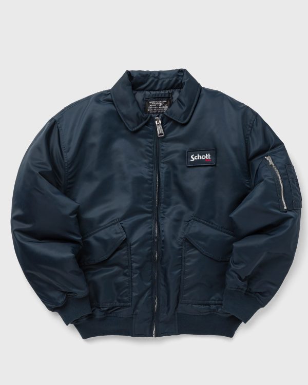 Schott NYC DANWRS JACKET women Bomber Jackets blue in size:L