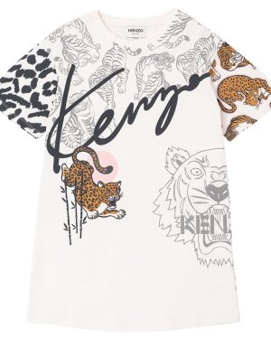 Script Tiger T Shirt Dress