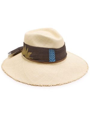 Sensi Studio Aguacate Straw sun hat - Natural - L