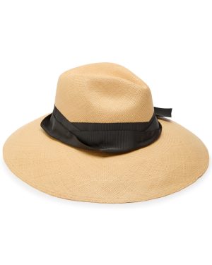 Sensi Studio Panama Straw sun hat - Beige - M