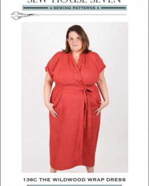 Sew House Seven Paper Sewing Pattern Wildwood Wrap Dress