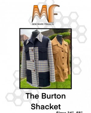 Sew Mark Francis Paper Sewing Pattern Burton Shacket