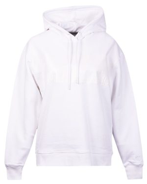 Shiny Logo Blocking Hoody