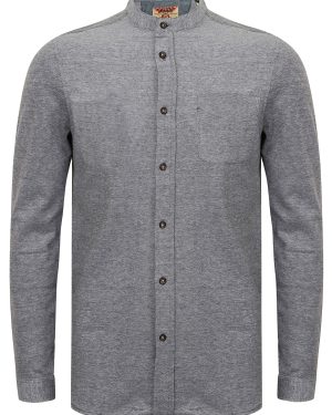 Shirts Navasota Long Sleeve Cotton Shirt In White / Black / S - Tokyo Laundry