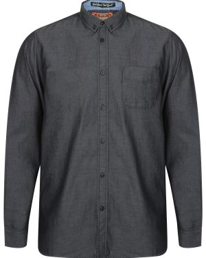 Shirts Sonoma Long Sleeve Cotton Shirt In Black / S - Tokyo Laundry