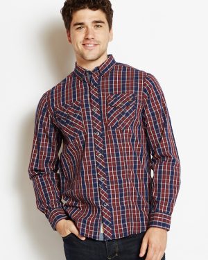 Shirts Vostok red shirt / S - Tokyo Laundry