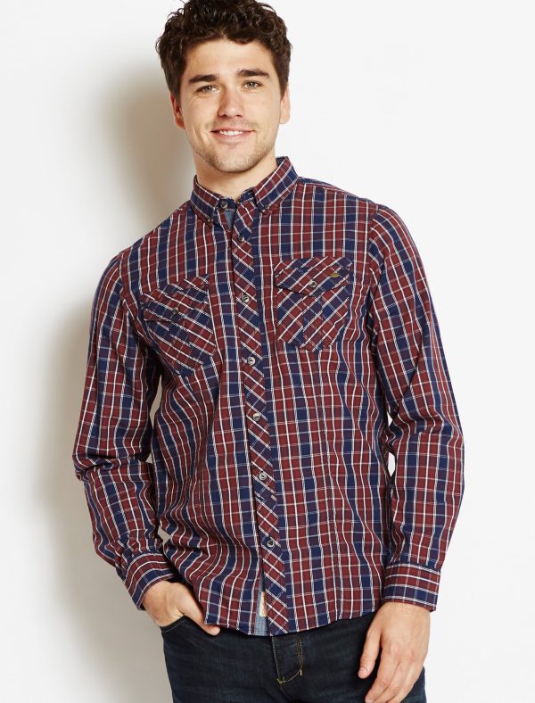 Shirts Vostok red shirt / S - Tokyo Laundry