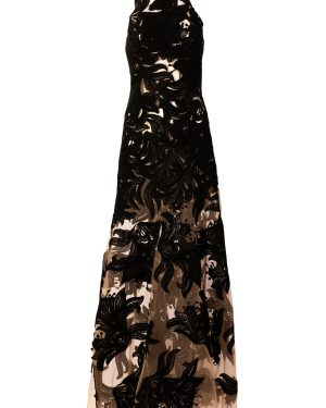 Silvia Tcherassi - Mab Sheer Halter Dress - Black - XXS - Only At Moda Operandi
