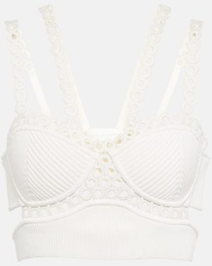Simkhai Liana ribbed crop top