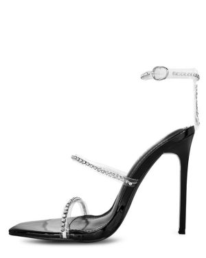 Simmi Nolan Heeled Sandal - Black