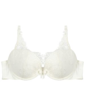 Simone PRLE Wish Ivory Lace Push-up bra - White - 30E