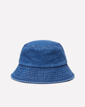 Sisley - Denim Bucket Hat, Woman, Blue, Size: S