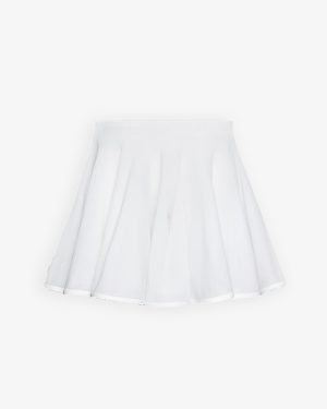 Skater white skirt