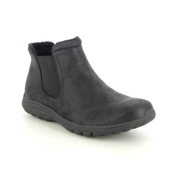 Skechers Reggae Fest 2.0 New Yorker BBK Black Womens ankle boots 158388 in a Plain Man-made in Size 6